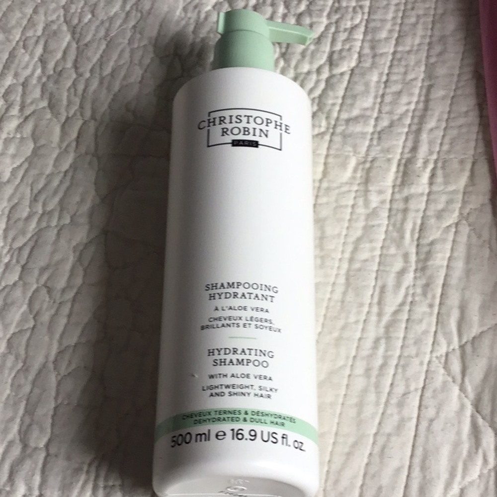 Christophe Robin Shampoo Hydrating Aloe Vera x Dull Dehydrated Hair 16.9 oz New